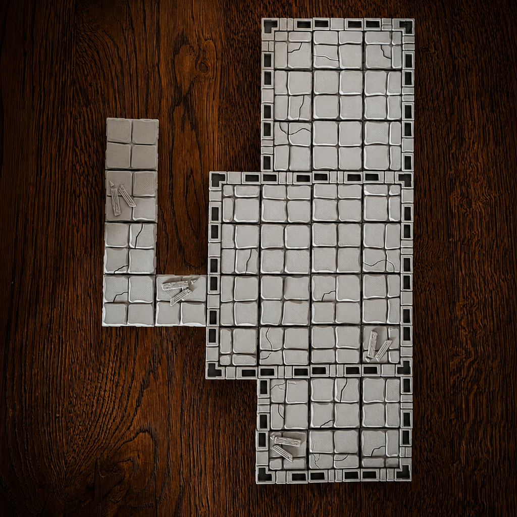 DungeonForge tile pack - Flagstone Rough D