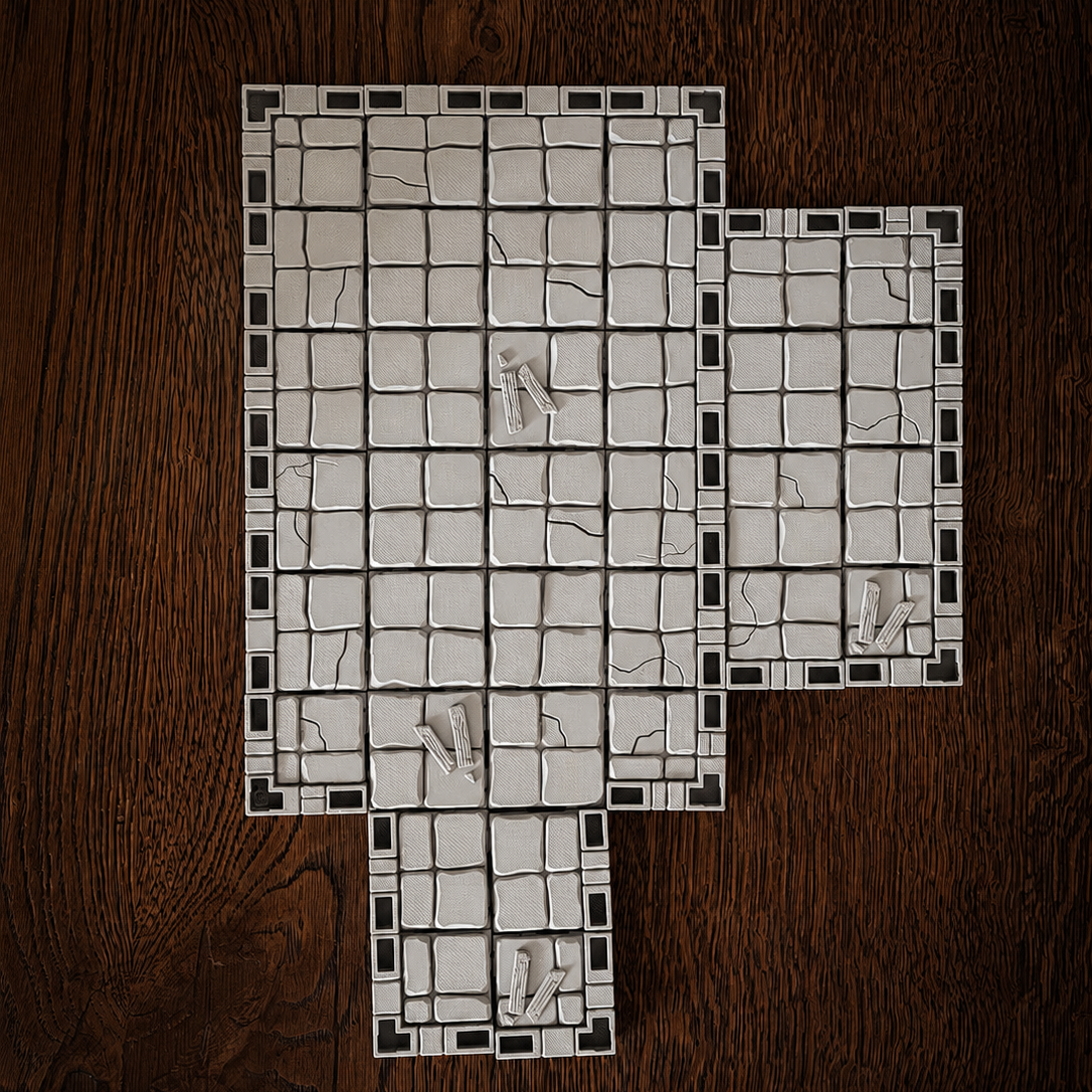 DungeonForge tile pack - Flagstone Rough D