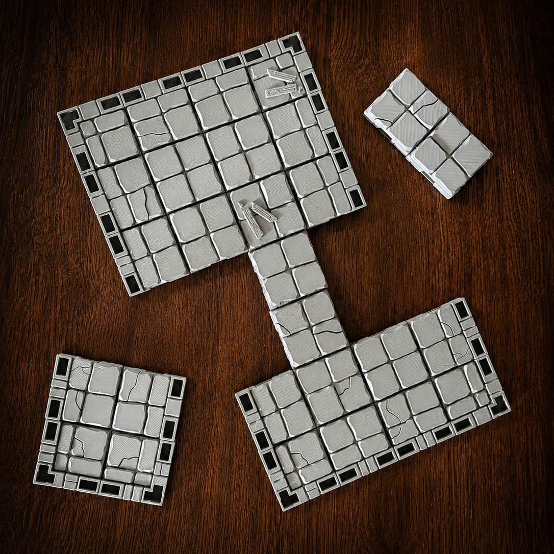 DungeonForge tile pack - Flagstone Rough D