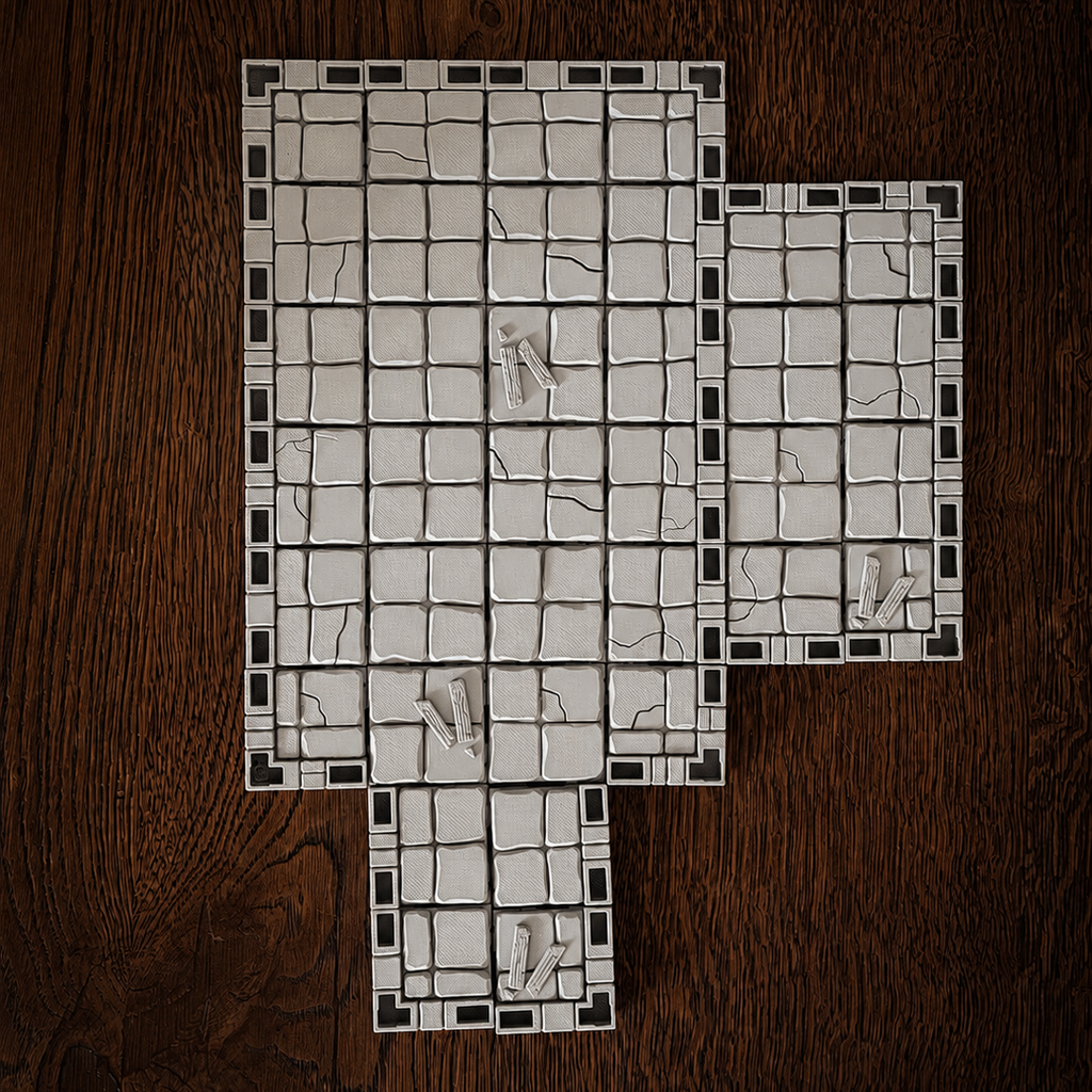 DungeonForge tile pack - Flagstone Rough D