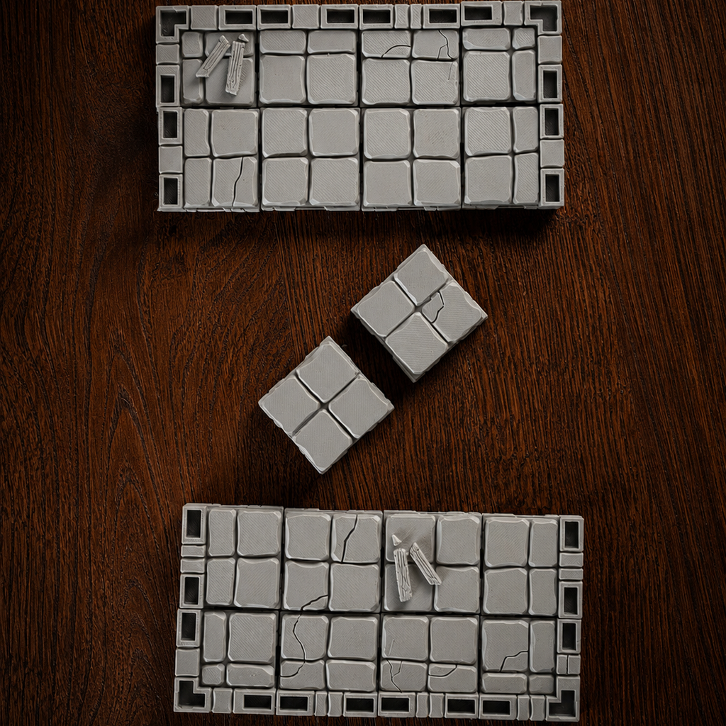 DungeonForge tile pack - Flagstone Rough D