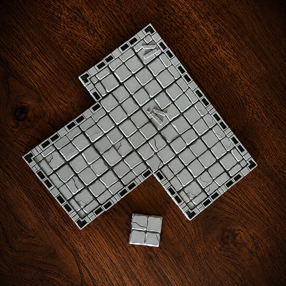 DungeonForge tile pack - Flagstone Rough D