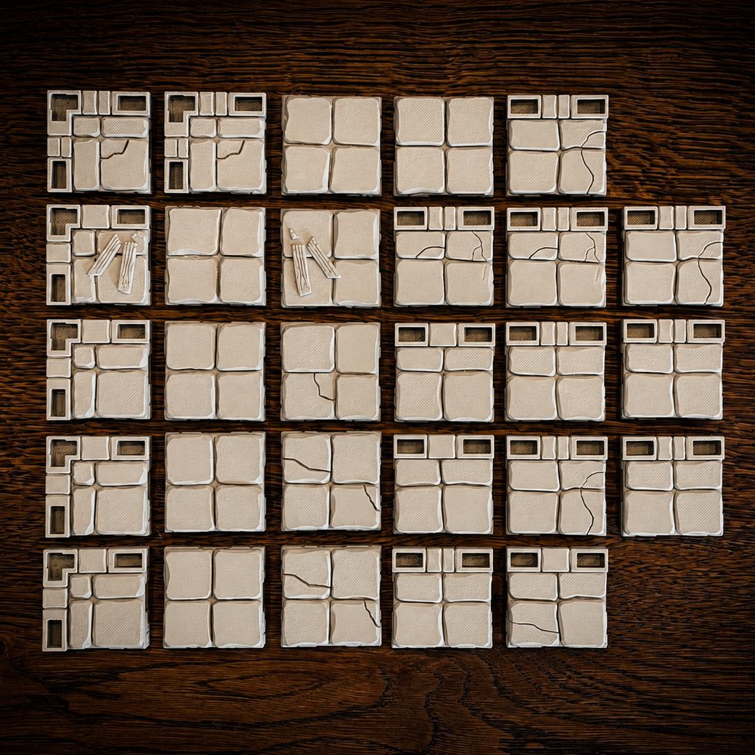 DungeonForge tile pack - Flagstone Rough D