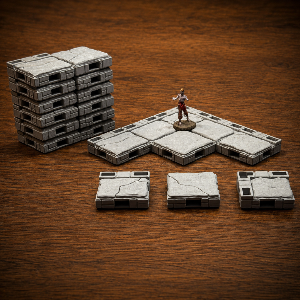 Tile pack - Stone Rough Large