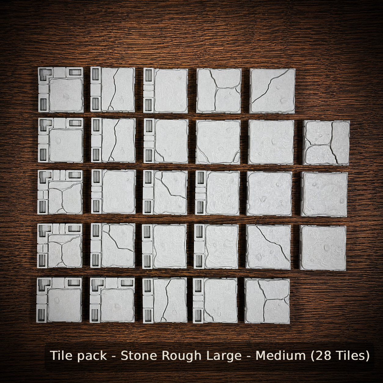 Tile pack - Stone Rough Large