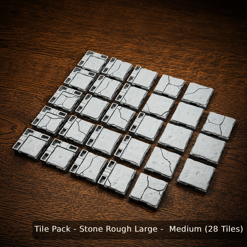Tile pack - Stone Rough Large