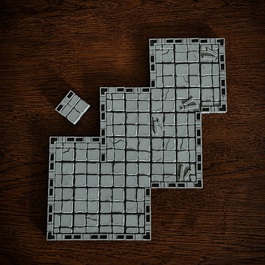 DungeonForge tile pack - Flagstone Rough D