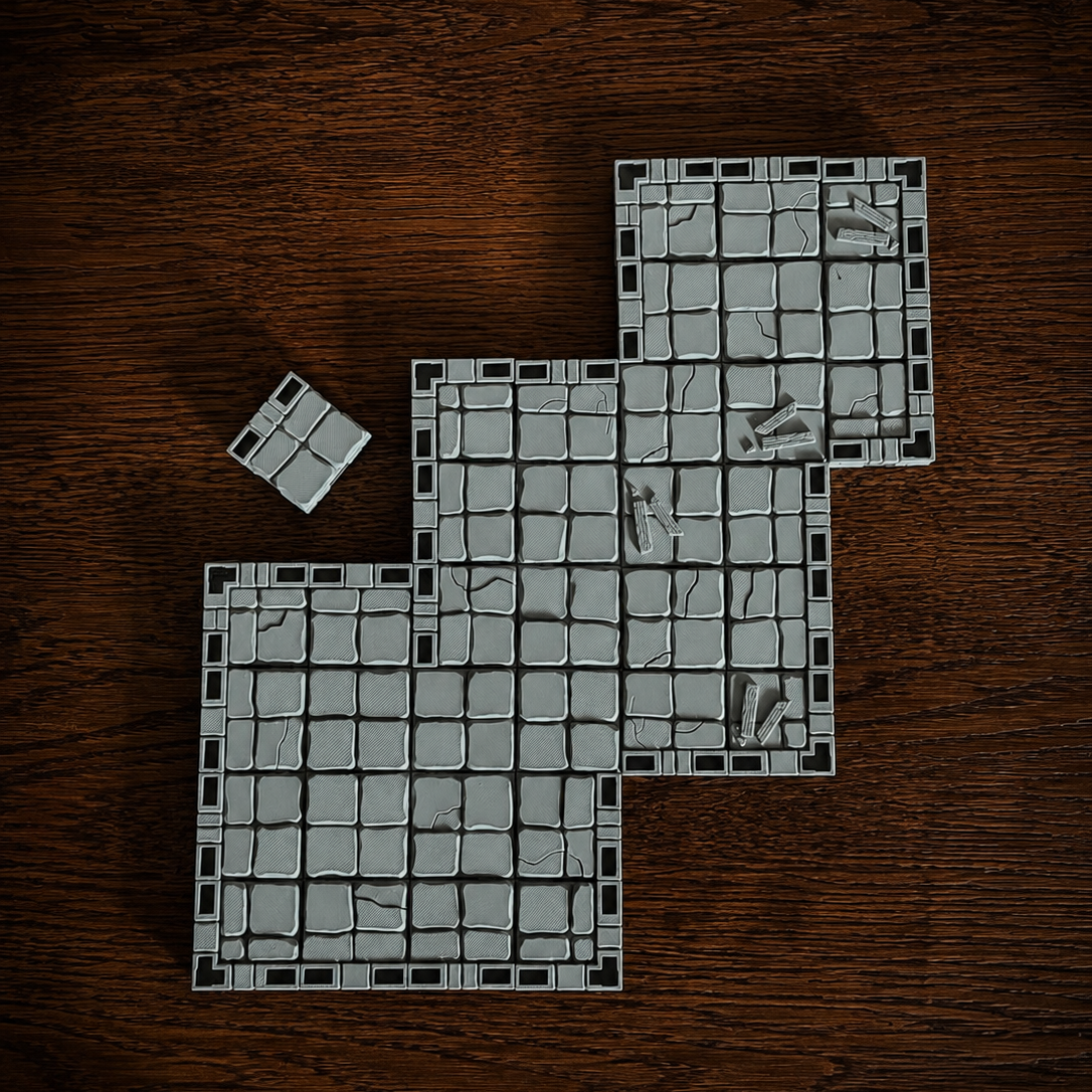 DungeonForge tile pack - Flagstone Rough D