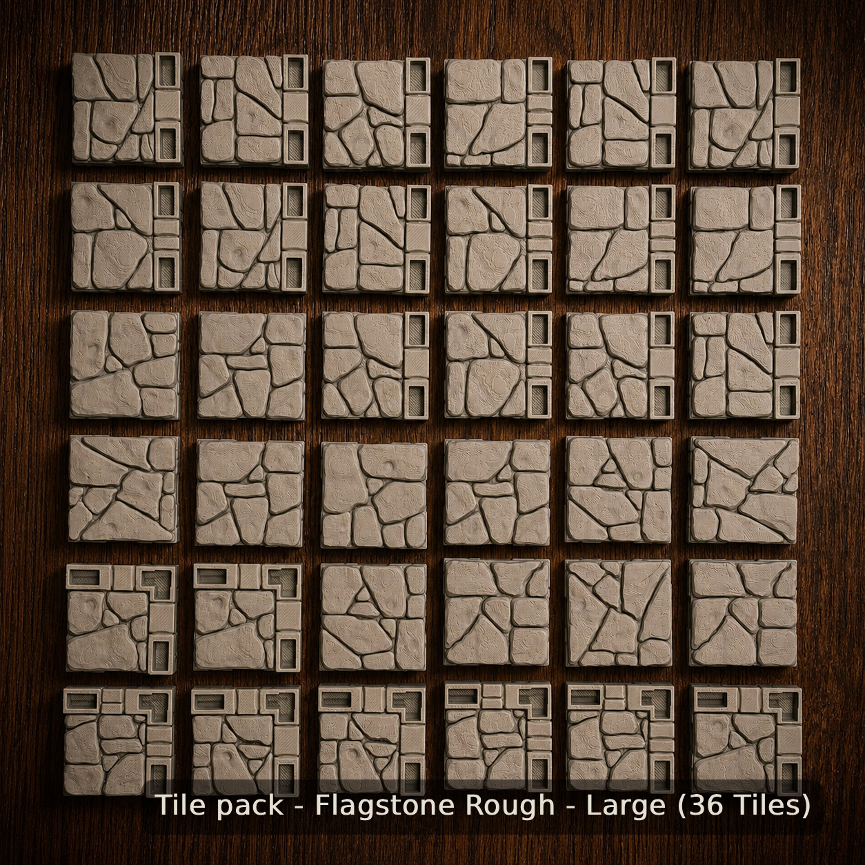 Tile pack - Flagstone Rough