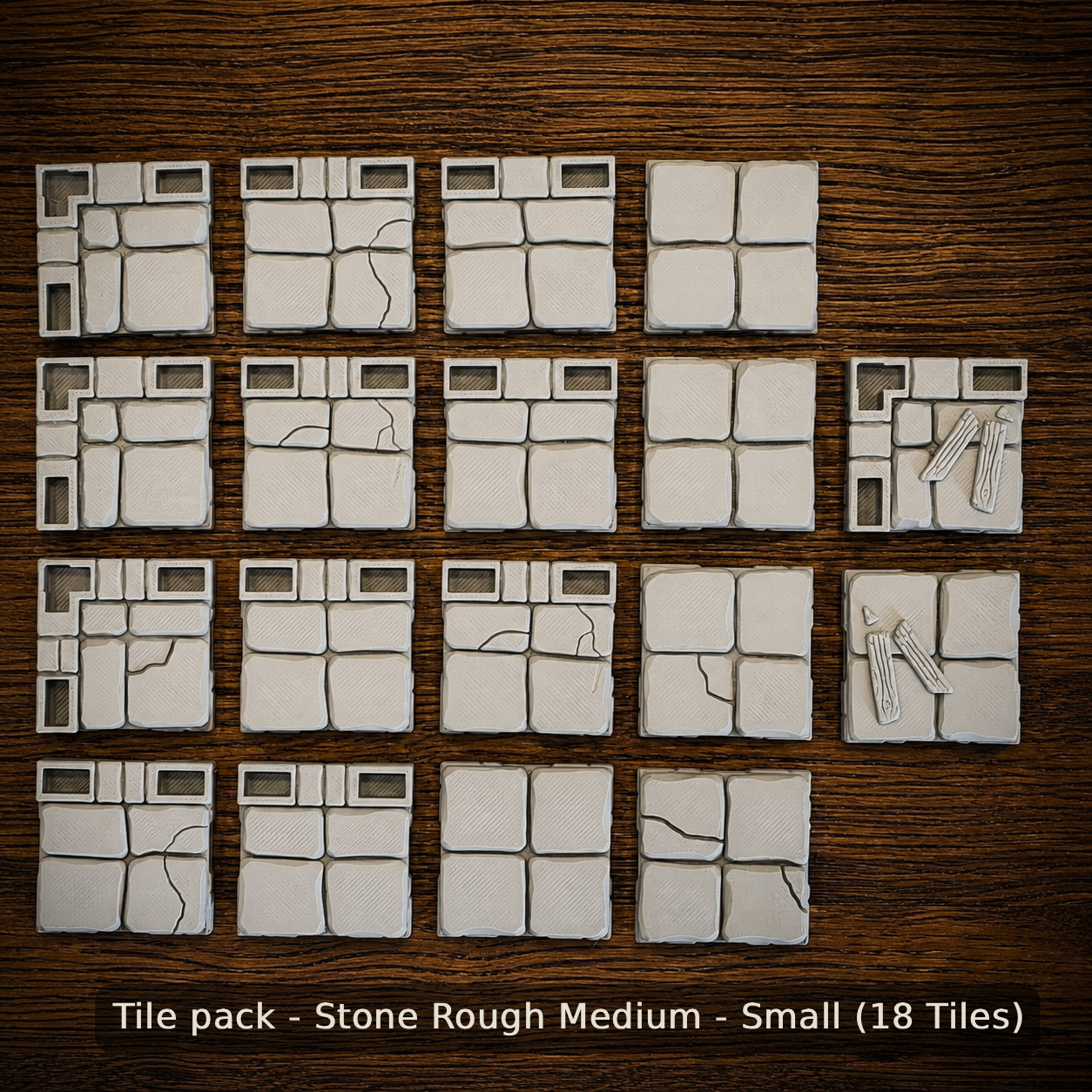 Tile pack - Stone Rough Medium